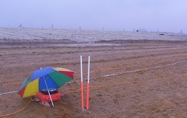 Geoelektrik Messungen in einem Rekultivierungsgebiet des Tagebau Welzow-Süd