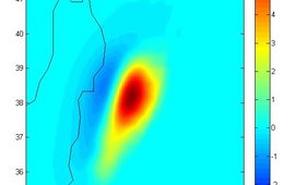 source of the earthquake as a model