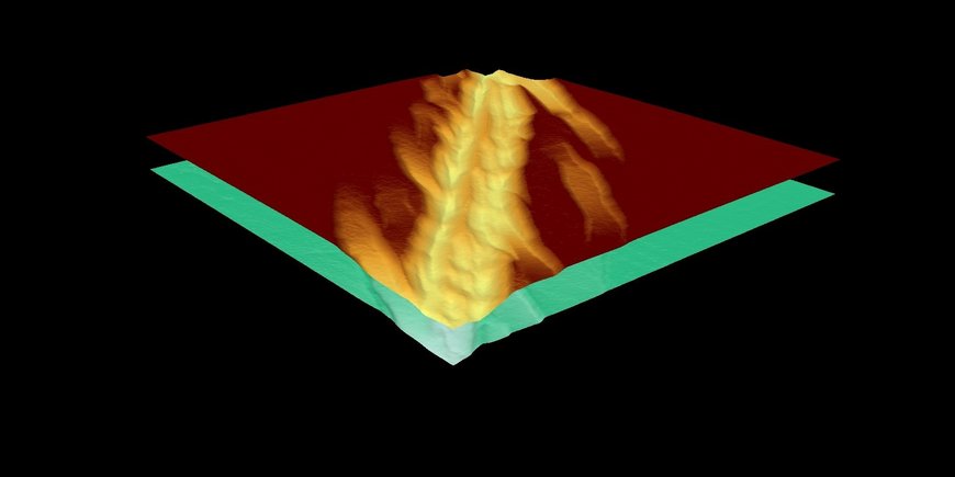 SfM-derived digital elevation model