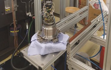 sandstone in the laboratory