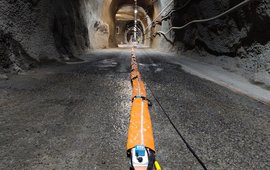 Streamer Line in Underground Lab