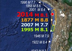 Map Chile