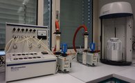 Set-up for gas sorption analysis for surface area and pore volume determination