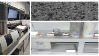 Laboratory characterization of geothermal reservoir formations.