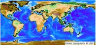 Figure Land-ocean distribution during the last glacial maximum.