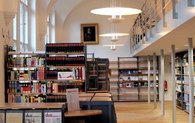 View into the reading room