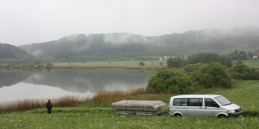 Paläoklima Archiv See Meerfelder Maar (Eifel)