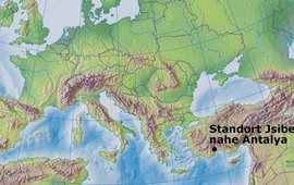 It is a map of Europe